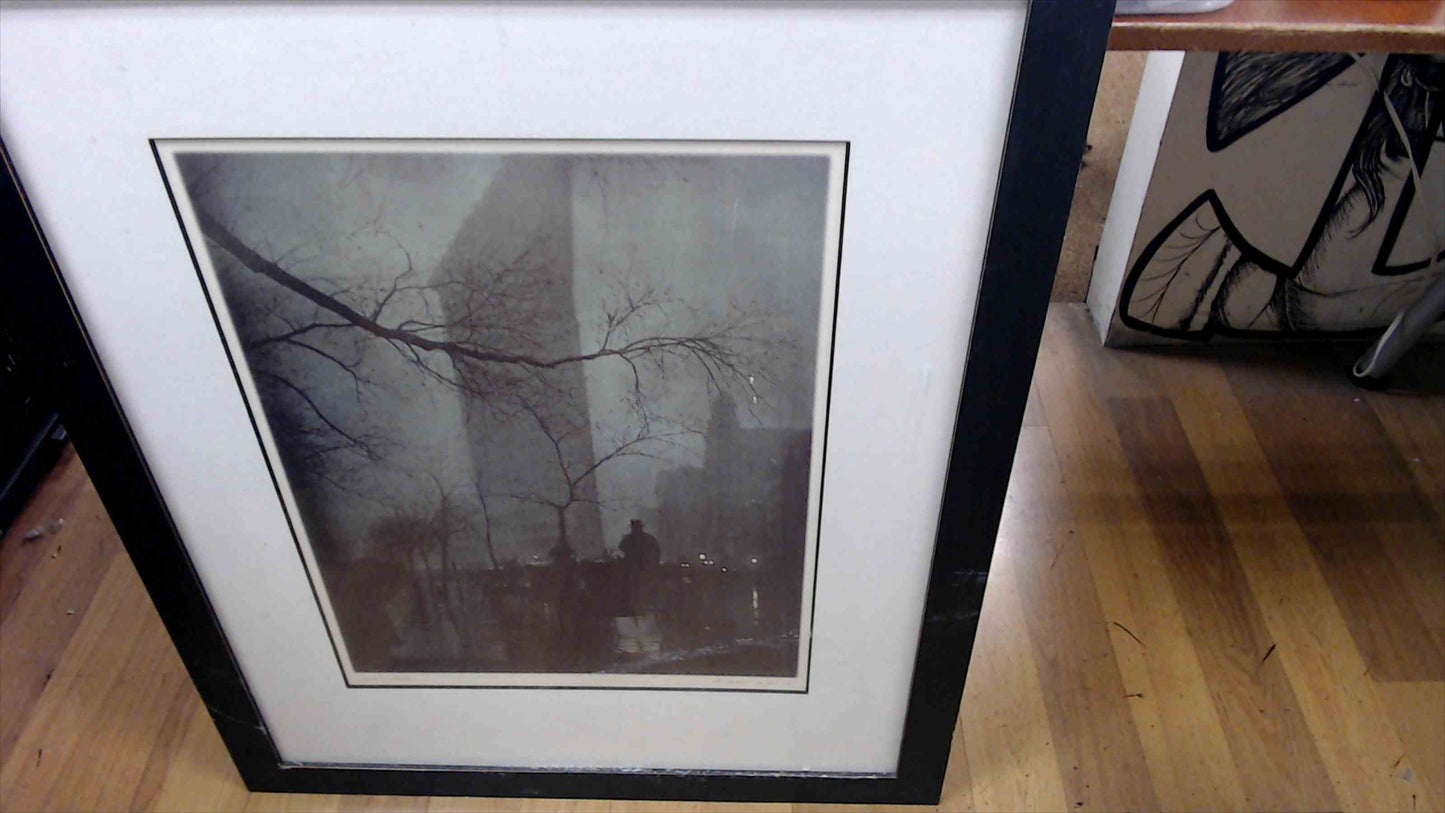 Edward Steichen “The Flatiron, New York” – Large Framed Print (Royal Photographic Society / Art in Motion)