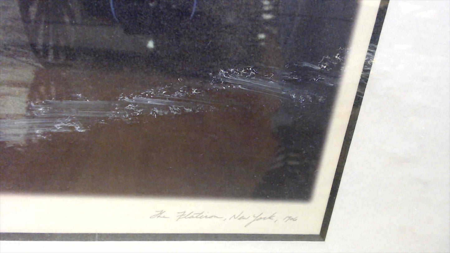 Edward Steichen “The Flatiron, New York” – Large Framed Print (Royal Photographic Society / Art in Motion)