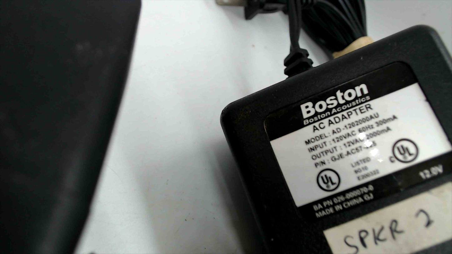 Lot of 2 — Boston Acoustics BA745 2.1 Computer Speaker Systems w/ Subwoofers & PSUs — Tested