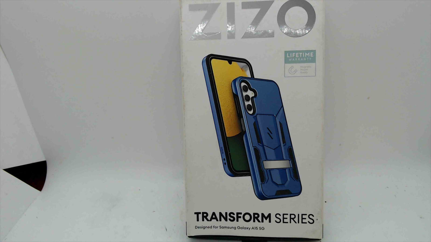 ZIZO Transform Series Case for Samsung Galaxy A15 5G – Blue, Kickstand & Magnetic Mount (New)