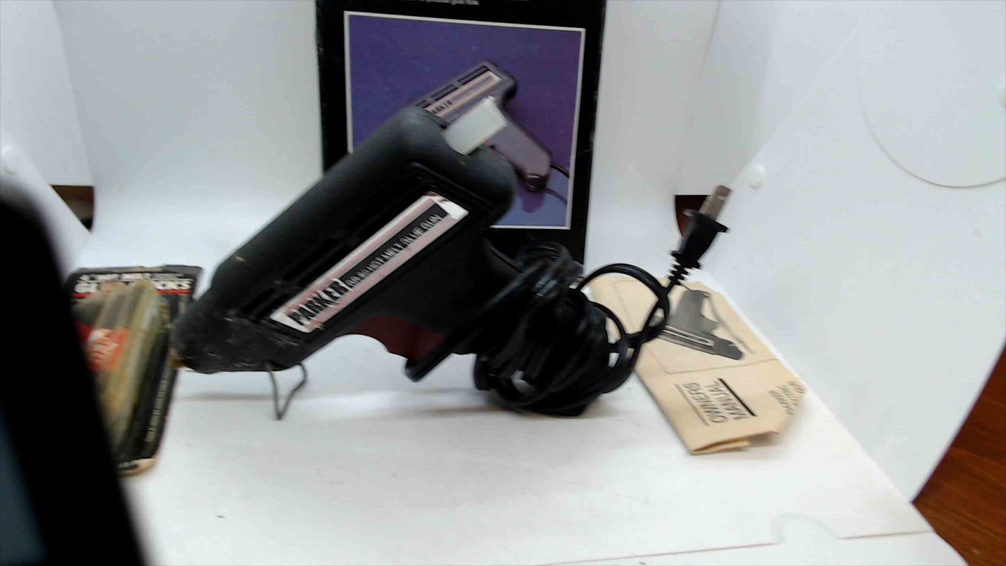 Parker GR-60 Hot Melt Glue Gun w/ Box, Manual & Glue Sticks – Tested & Working