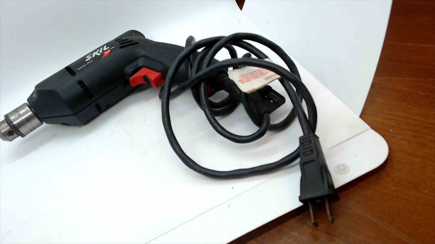 SKIL 6215 3/8" Variable-Speed Corded Drill – 4.1A, Made in USA (Tested)