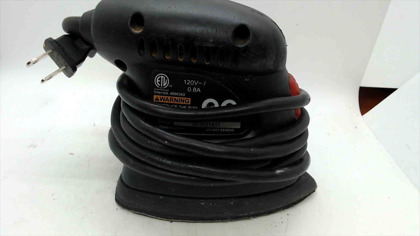 Drill Master Palm Sander (Item 98622) – 120V Corded, Tested & Working