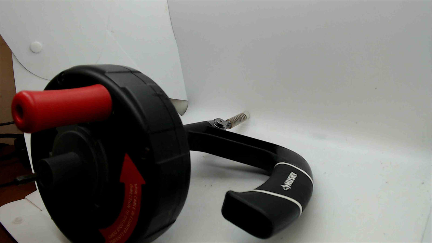 Husky Handheld Drum Drain Auger (Manual Plumber’s Snake)
