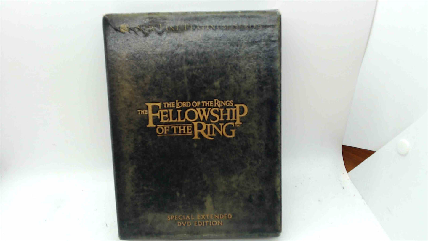 The Lord of the Rings: The Fellowship of the Ring — Special Extended Edition 4-Disc DVD Set (Excellent Condition)