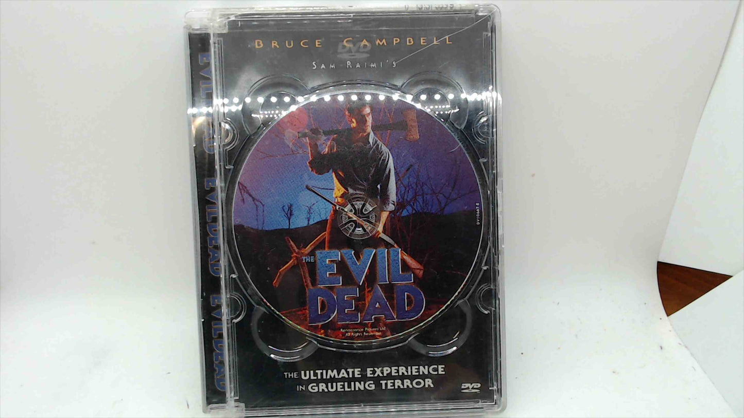 The Evil Dead (DVD) — Anchor Bay Clear Case Edition, Bruce Campbell/Sam Raimi