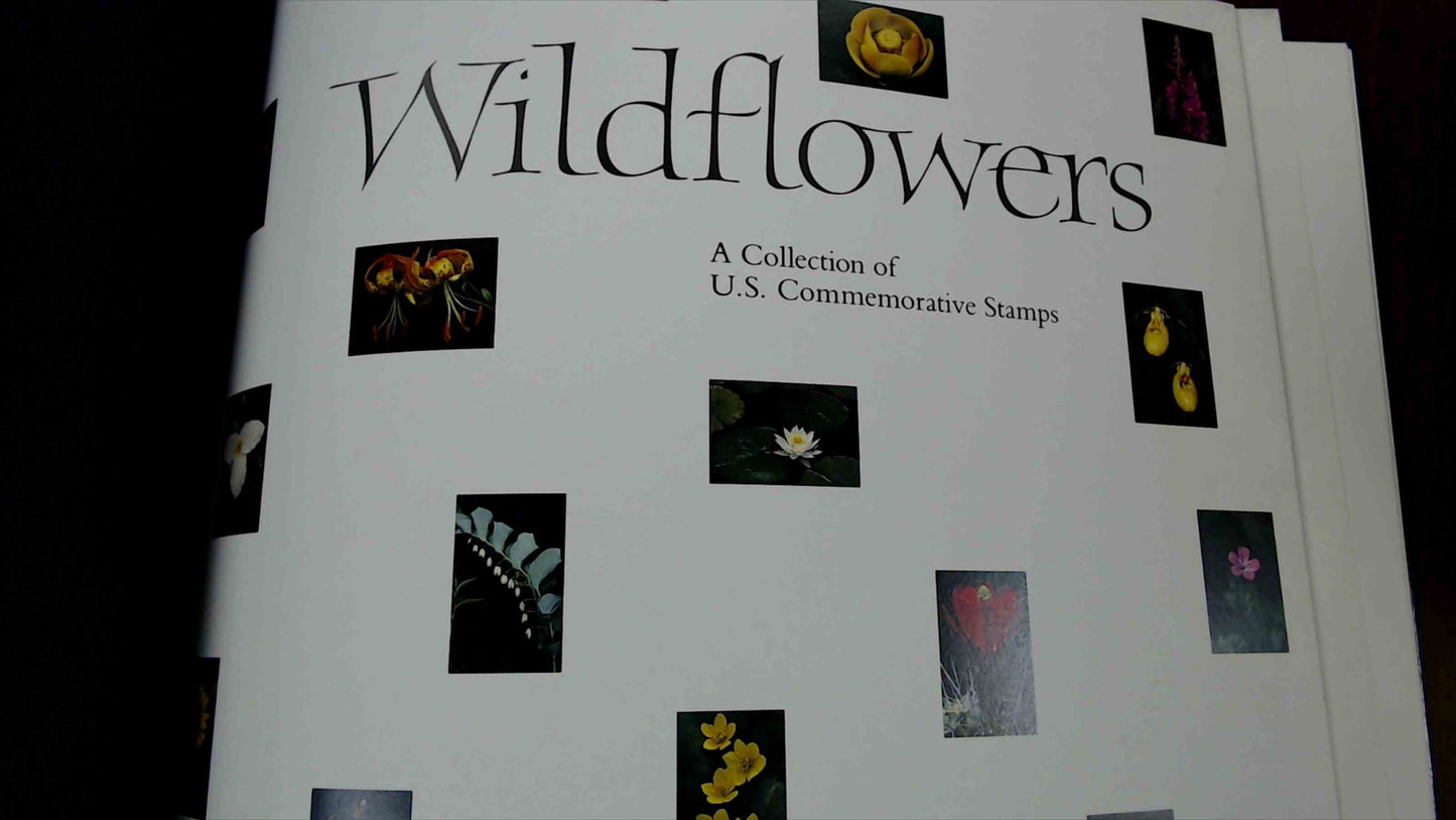 Wildflowers — A Collection of U.S. Commemorative Stamps (1992, USPS Hardcover)