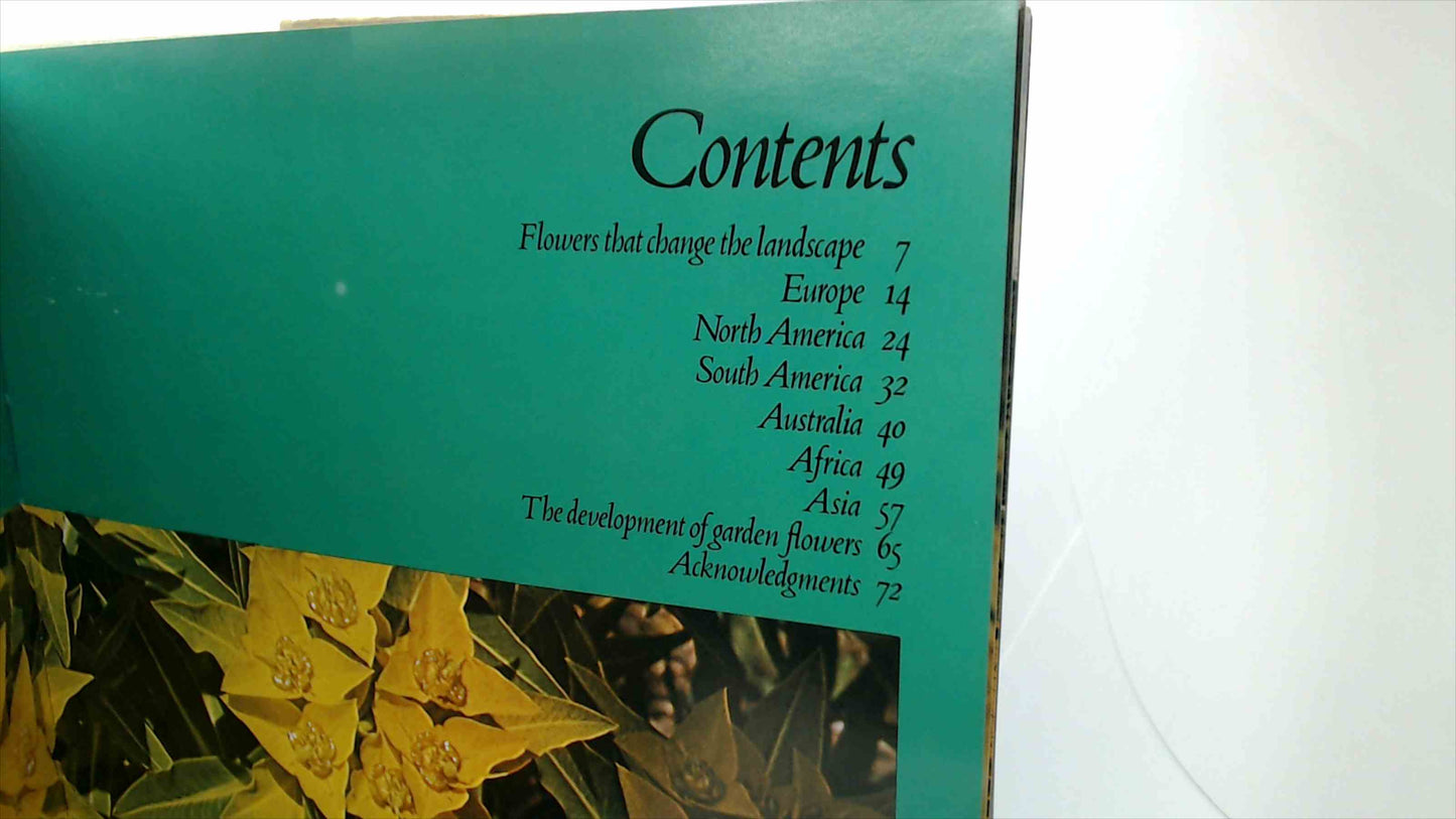 All Color Book of Flowers by Moira Savonius (1974, Hardcover w/ Dust Jacket)