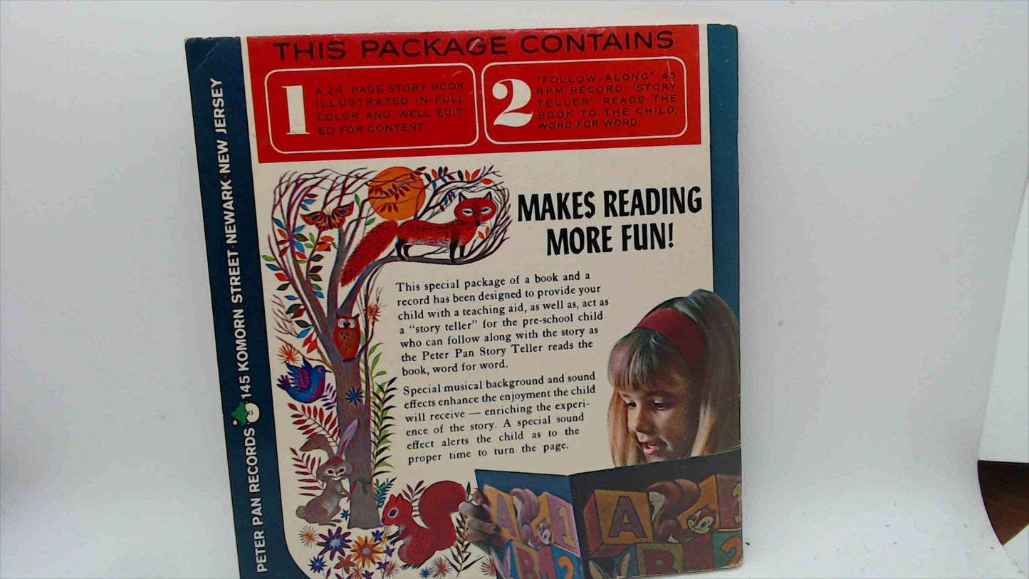 The Wizard of Oz – Peter Pan Records 45 RPM Book & Record Set (#1944), 24-Page Read-Along