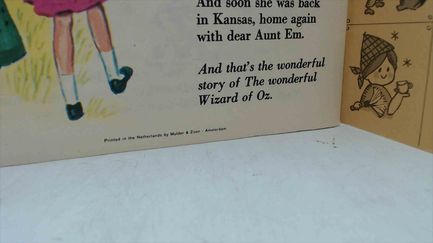 The Wizard of Oz – Peter Pan Records 45 RPM Book & Record Set (#1944), 24-Page Read-Along