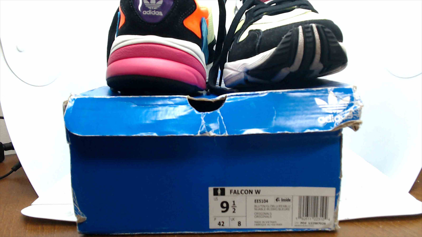 adidas Originals Falcon W Women’s Sneakers – Size 9.5 (US) – Multi-Color/Black – w/ Box