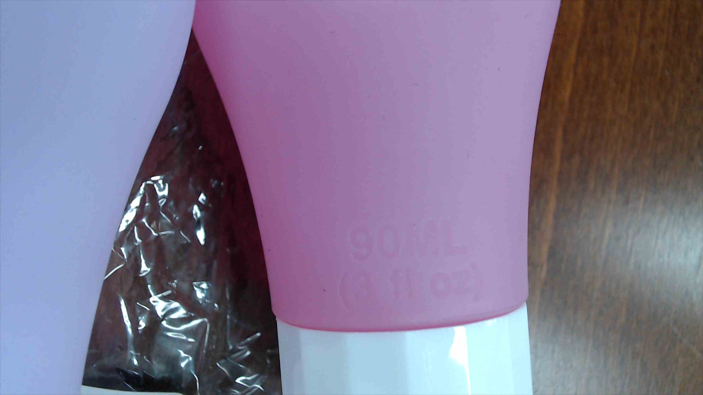 Set of 3 Silicone Travel Bottles – Leakproof 90ml (3 fl oz) TSA Approved