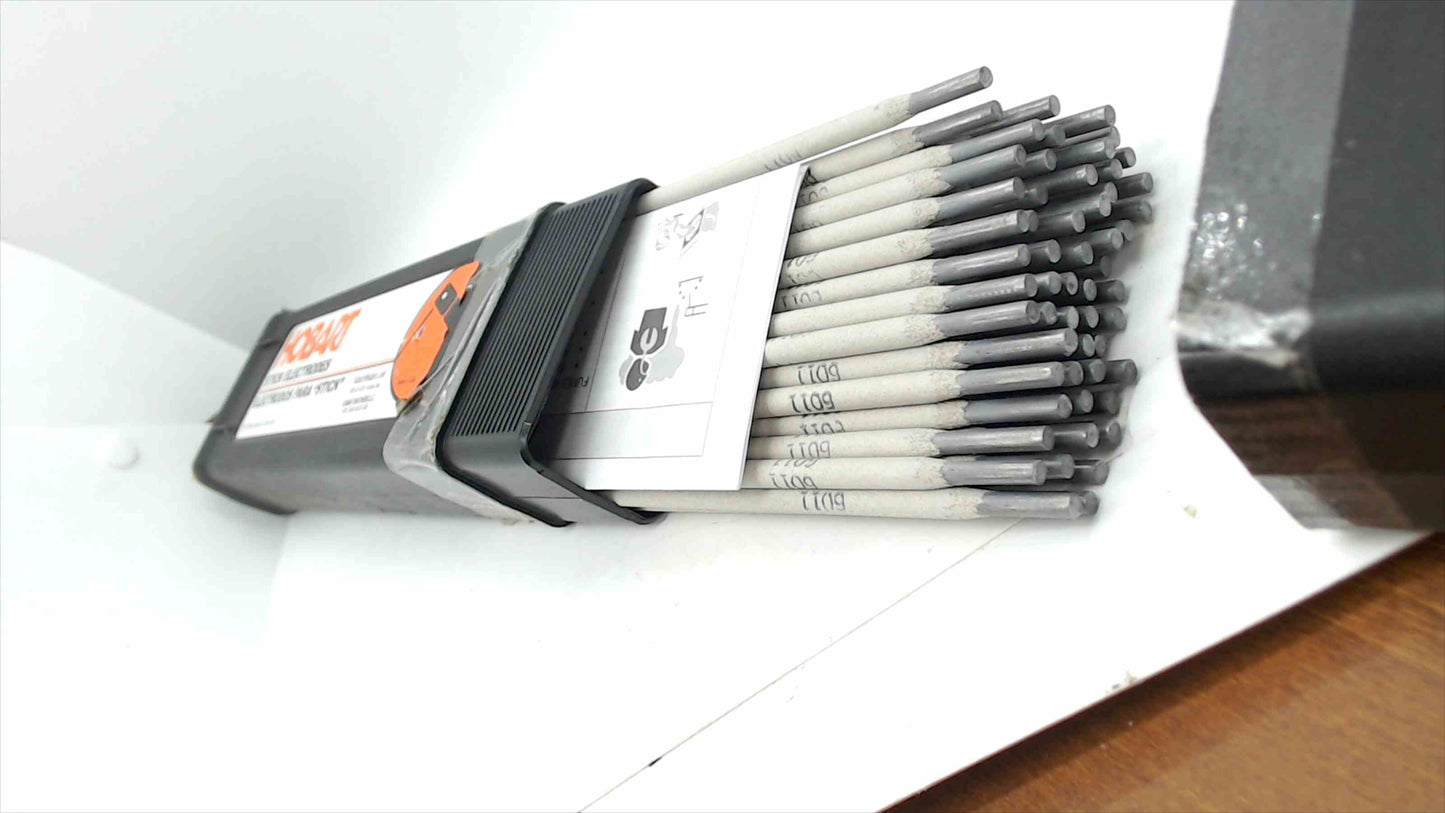 Hobart 6011 Stick Welding Electrodes – 5/32" (4 mm), 5 lb Can (#770462) – Open Box, USA