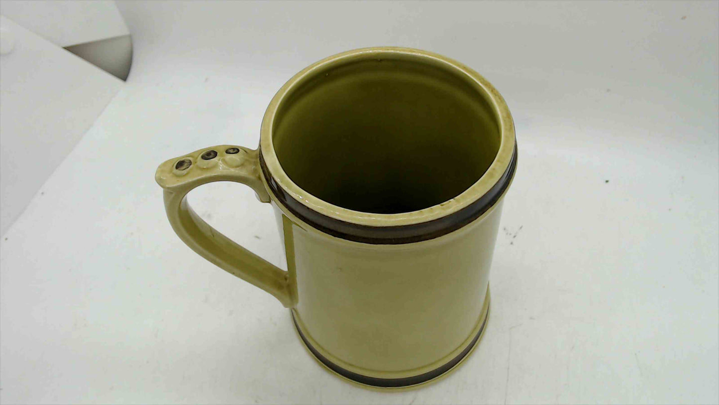 Vintage Ceramic “BEER” Quote Mug/Stein – 4.5"