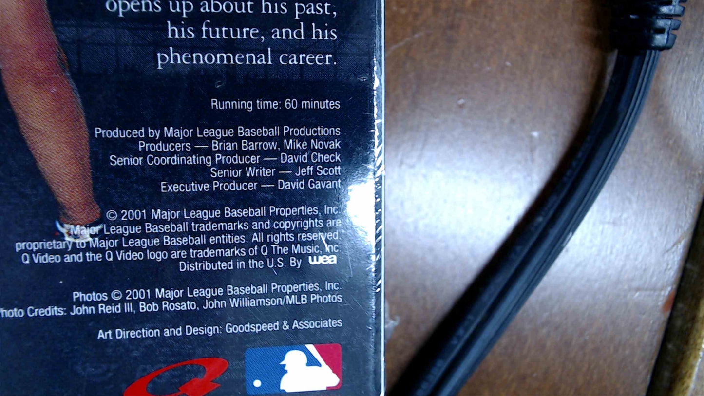 Cal Ripken Jr. The Ironman’s Legendary Career VHS – 2001 MLB Productions – Sealed