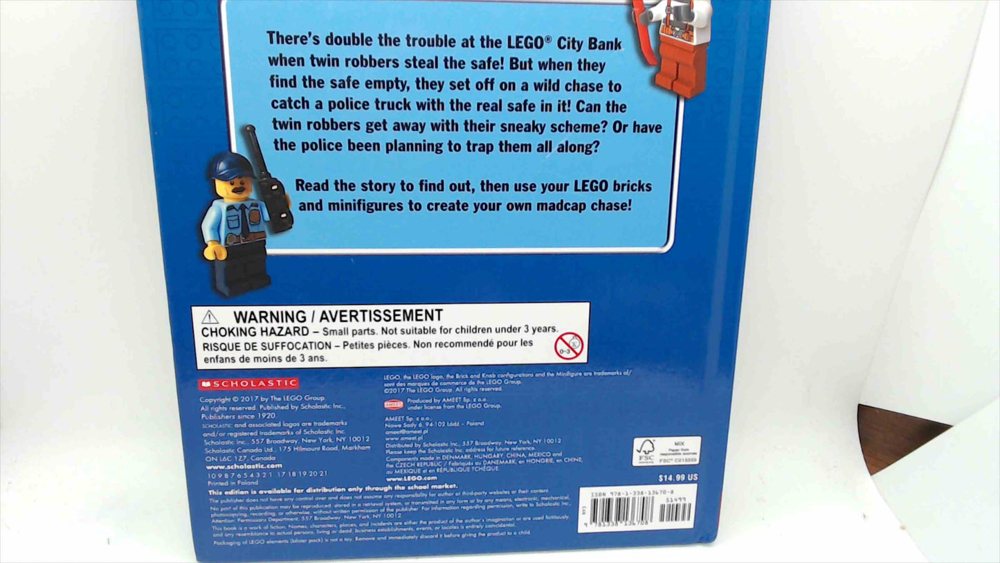 LEGO City “Bulldozer Break-In” Hardcover Book by Scholastic – Like New