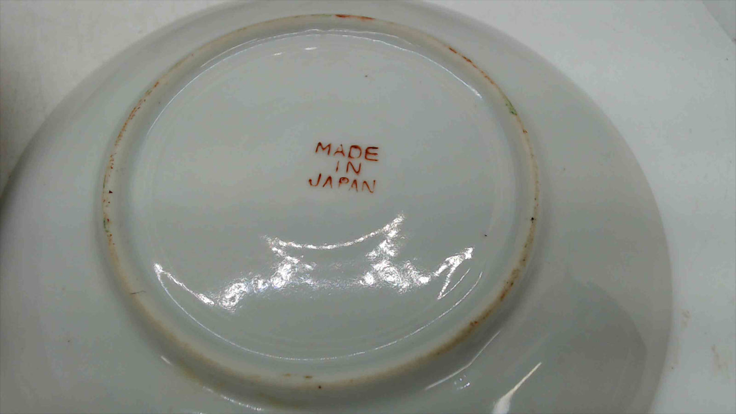 Vintage “Made in Japan” Geisha Tea Cups & Saucers – 7-Piece Porcelain Set