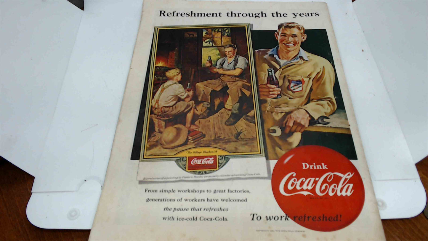 The Saturday Evening Post – March 24, 1951 – Amos Sewell Cover “Doghouse / Shorty” – Vintage Ads