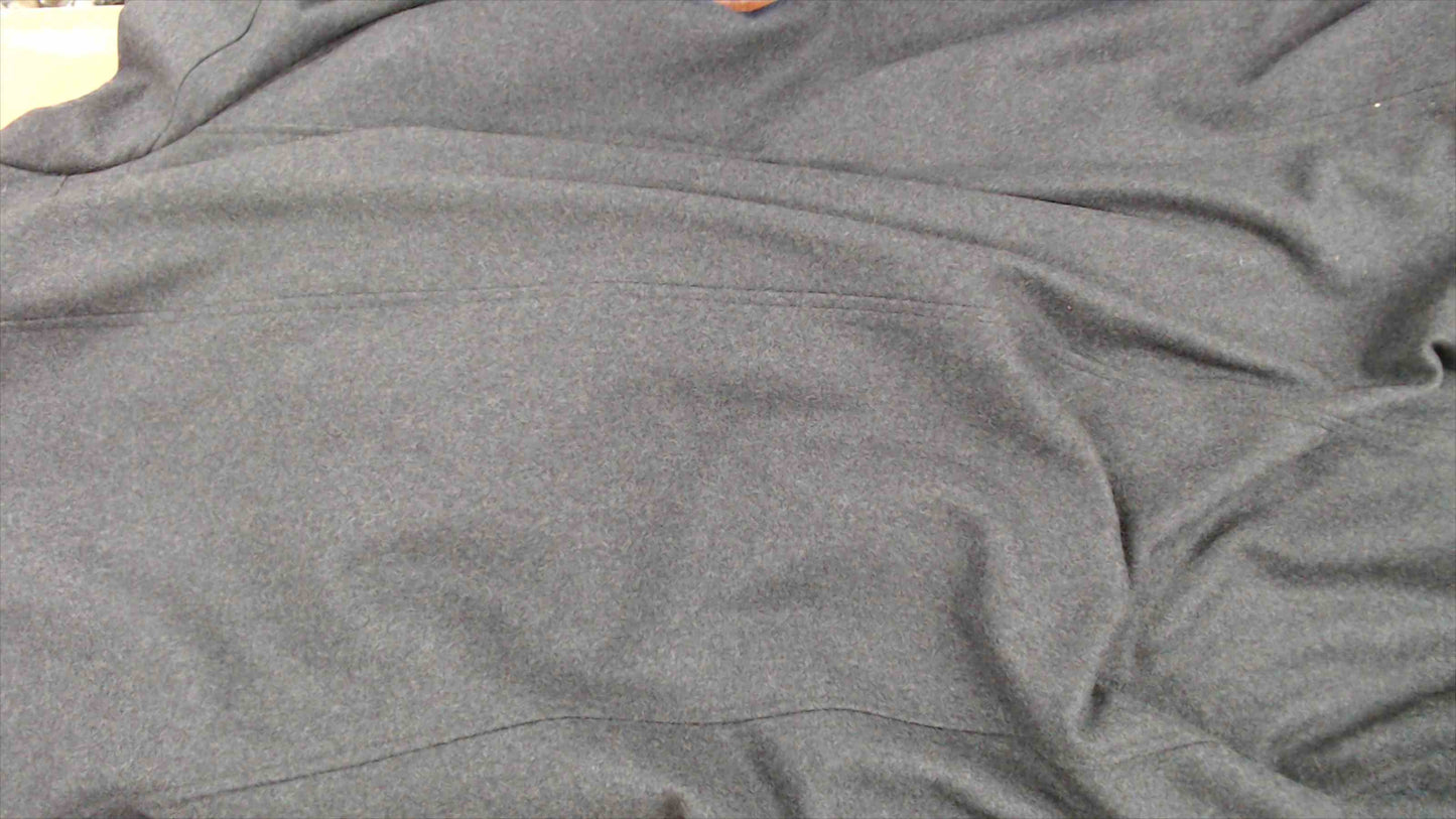 Nautica Men’s Wool Blend Overcoat – Size 52L – Charcoal Gray – Like New