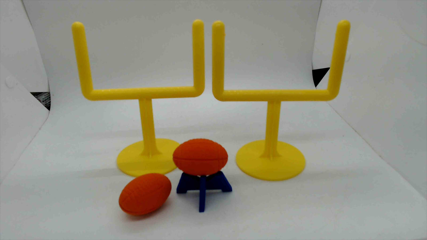 NERF Game Rug Indoor Football Toss Game USED