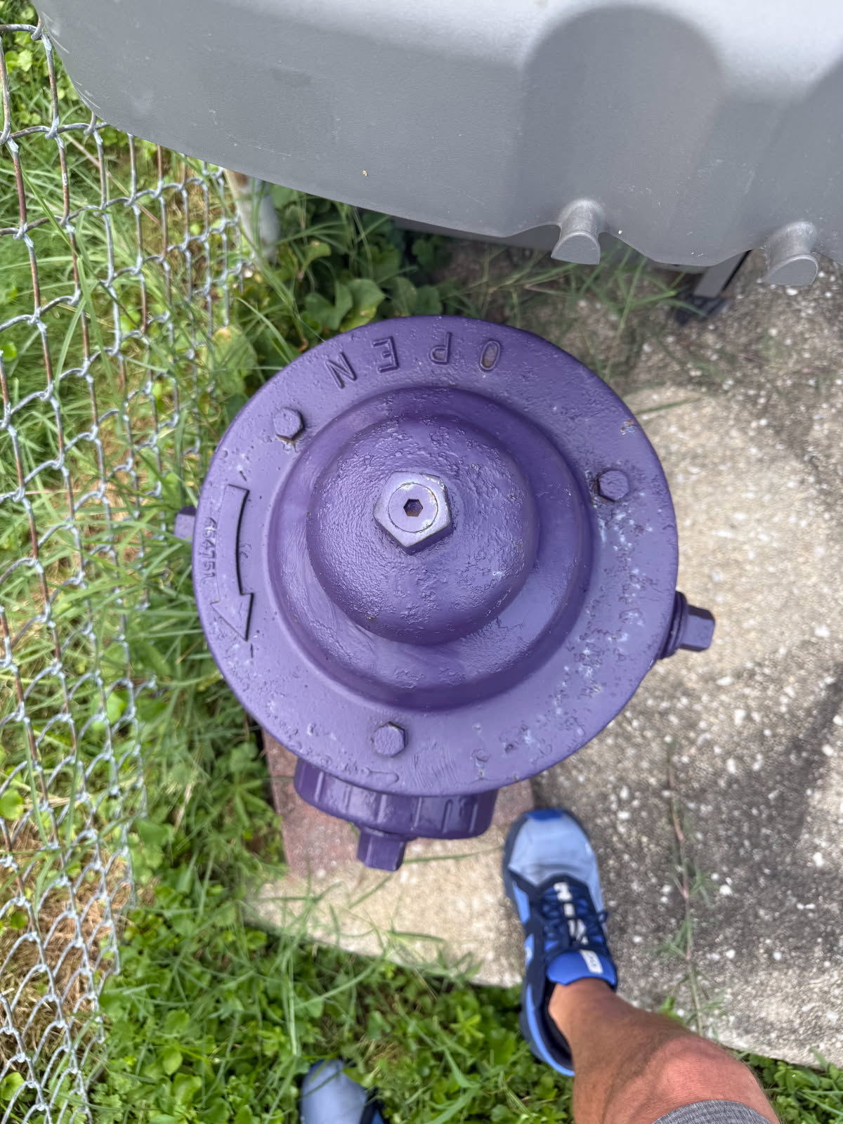 Vintage Purple Industrial Fire Hydrant – Dresser Brand