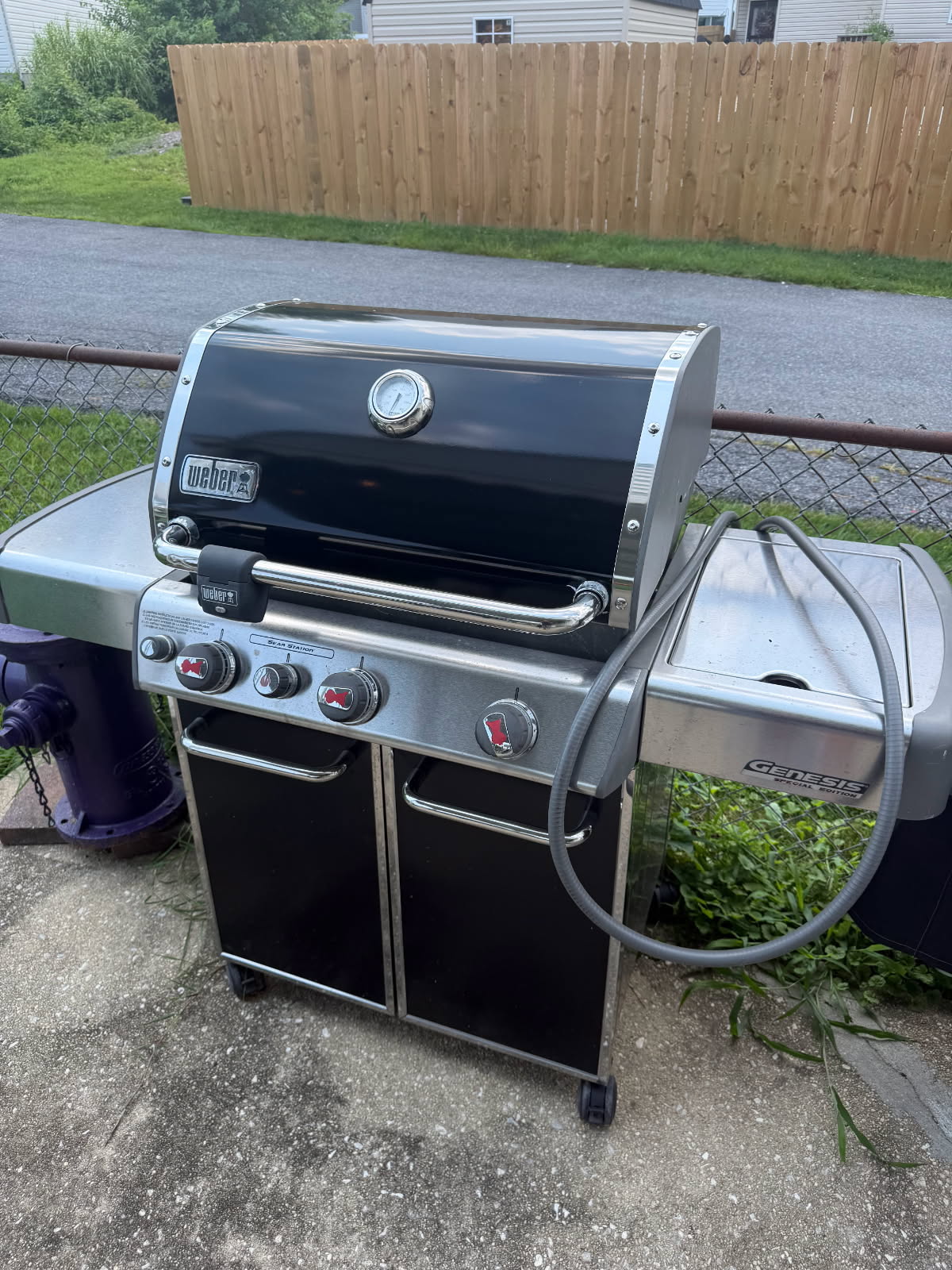 Weber Genesis Special Edition 3-Burner Natural Gas Grill – Black & Stainless Steel
