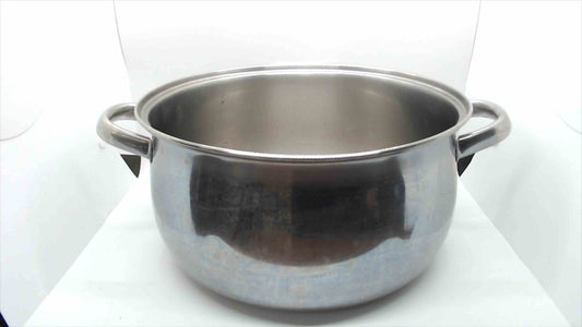 Large Stainless Steel Stock Pot with Dual Handles