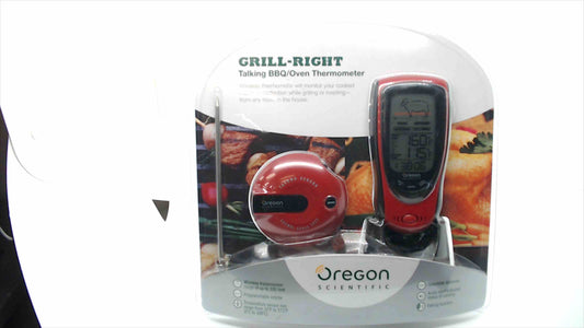 Grill-Right Talking BBQ/Oven Thermometer