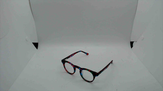 Woman Multicolored Frame Glasses