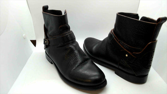 Torry Burch Black Leather Ankle Boot - Women Size 7