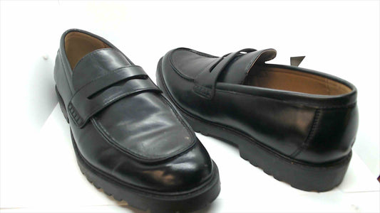 Madden NYC Men's Black Penny Loafers – Classic Slip-On Dress Shoe