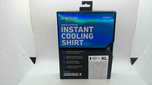 Artic Cool Instant Cooling Women's Short Sleeve V-Neck XL