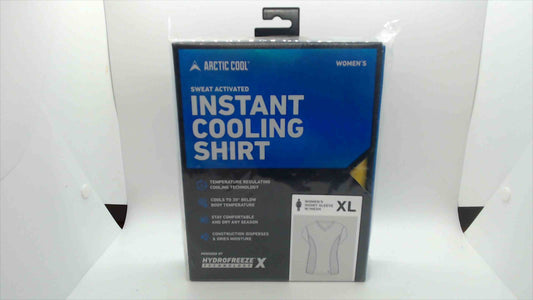 Artic Cool Instant Cooling Women's Short Sleeve With Mesh Shirt XL