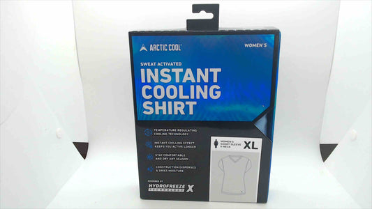 Artic Cool Instant Cooling Women's Short Sleeve V Neck Shirt