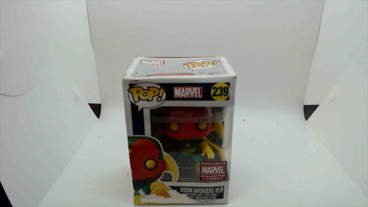 Funko Pop! Marvel #239 – Vision (Avengers #57) Marvel Collector Corps Exclusive