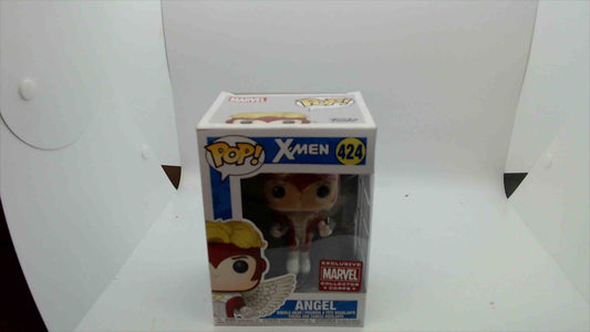Funko Pop X-Men Marvel 424 Angel Exclusive Collector Corps Bobble-Head