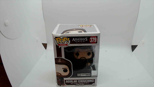 Funko Pop Movies Assassin's Creed 379 Aguilar (Crouching) LootCrate Exclusive Vinyl Figure
