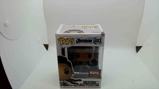 Funko Pop Marvel Avengers Endgame Valkyrie 483 Exclusive Collector Corps Bobble-Head