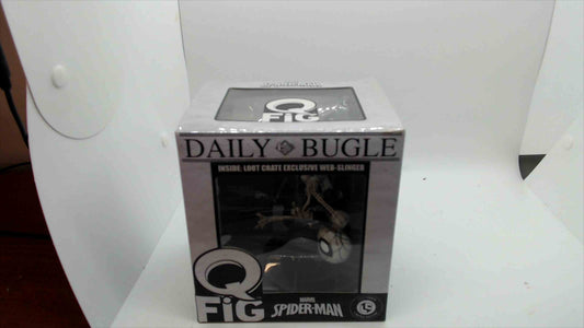 Q-Fig Spider-Man Figure – Loot Crate Exclusive “Daily Bugle” Edition by QMx