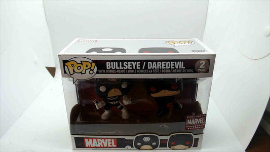 Funko Pop! Marvel Bullseye & Daredevil 2-Pack – Marvel Collector Corps Exclusive
