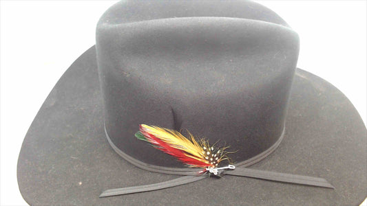 Stetson 4X Beaver Felt Western Hat – Made in USA – Size 7 1/8