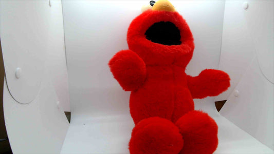 Vintage TYCO Sing With Me Elmo Plush Doll (1996) – Sesame Street Musical Toy