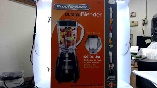 Proctor Silex Durable Blender – 56 Oz. Dishwasher-Safe Jar, 600W Power (Model 58137)