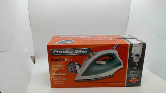 Proctor Silex Durable Nonstick Iron – Model 17291R – Adjustable Steam & Fine-Mist Spray – New in Box