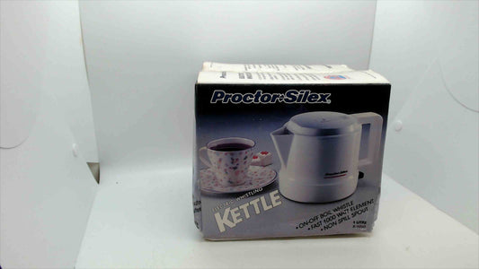 Proctor Silex Electric Whistling Kettle – 1 Liter – Fast Boil – Model K-1050 – New in Box