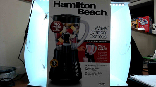 Hamilton Beach Wave Station Express Blender – Model 58615 – 350W Dispensing Blender