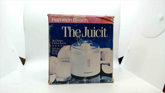 Hamilton Beach "The Juicit" Citrus Juicer – Model 66100 Vintage, New in Box