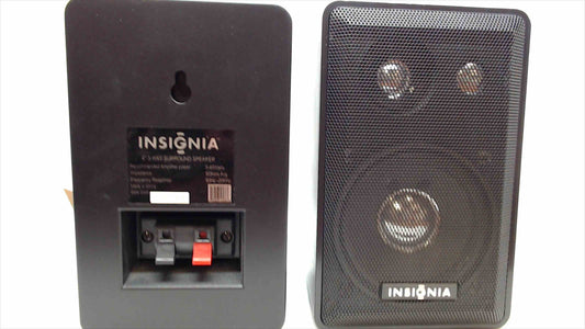 Insignia 4" 3-Way Surround Sound Speakers