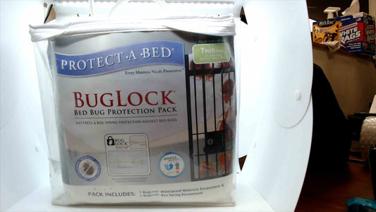 Protect-A-Bed BugLock Twin Size Bed Bug Protection Pack – Waterproof Mattress & Box Spring Encasement Brand New