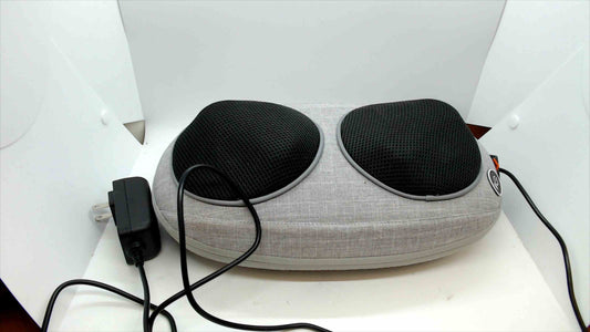 Gently Used Shiatsu Back & Neck Massager with Heat – Electric Deep Tissue Pillow